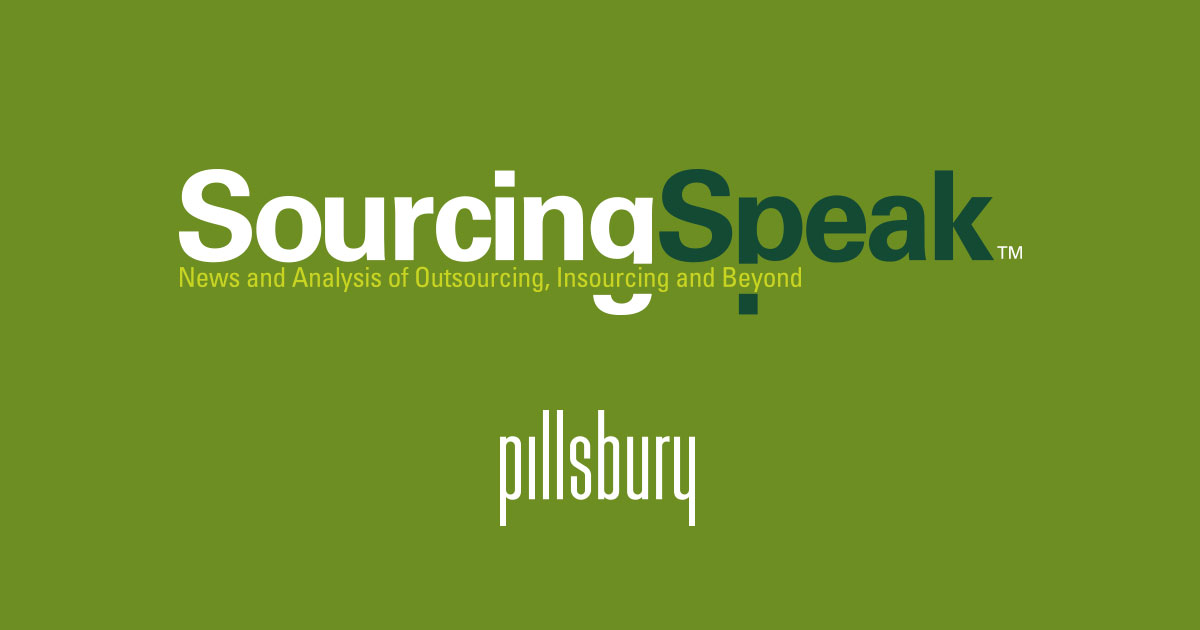 Pillsbury Global Sourcing Practice