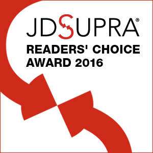 JD Supra Readers Choice Award 2016
