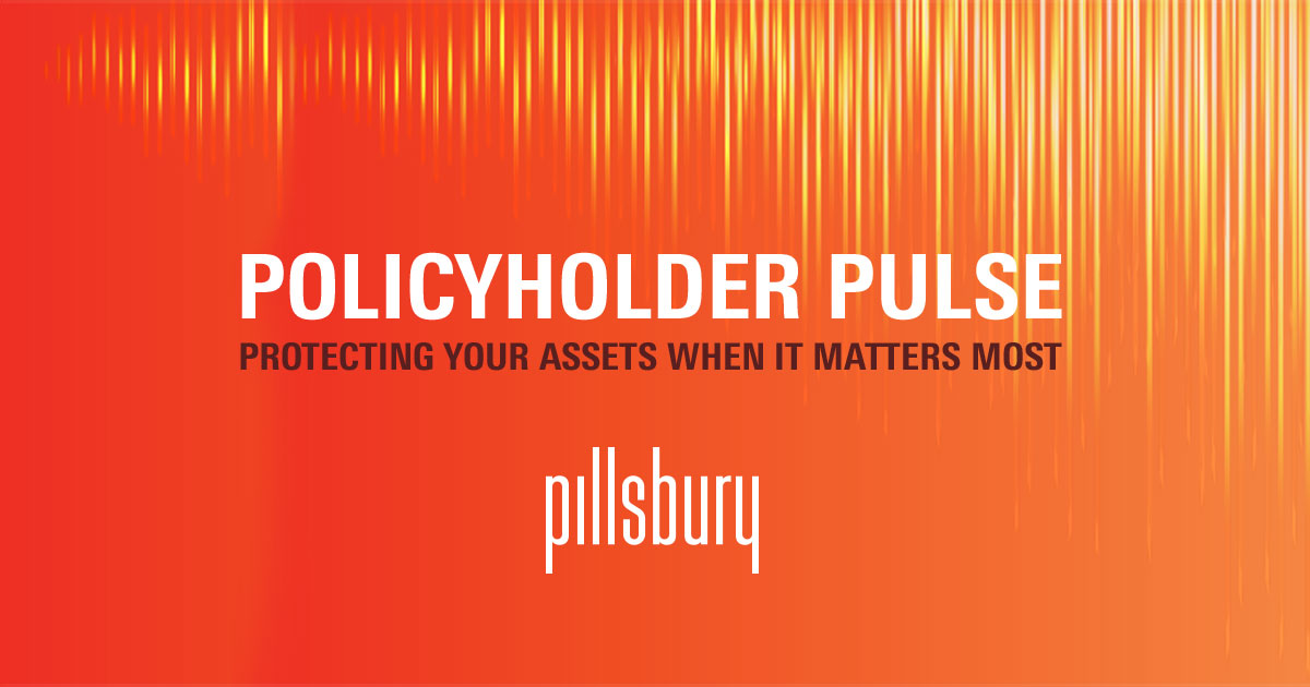 Pillsbury - Policyholder Pulse blog